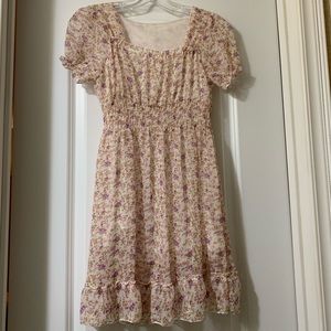 vintage floral dress